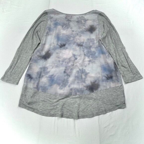 Rebecca Taylor Silk Tie Dye Blouse Top - Picture 2 of 6